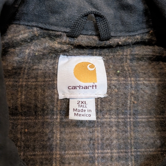 Carhartt Detroit J97 GVL Canvas Jacket Mens 2XLT Blanket Lined - Picture 5 of 9